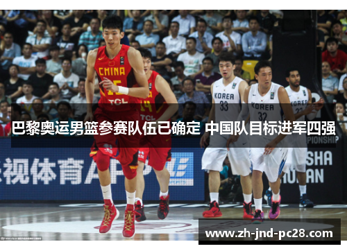 巴黎奥运男篮参赛队伍已确定 中国队目标进军四强 巴黎奥运男篮参赛队伍已确定 中国队目标进军四强